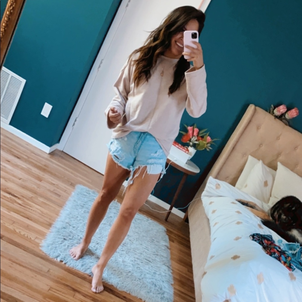 ZARA bell sleeve sweater